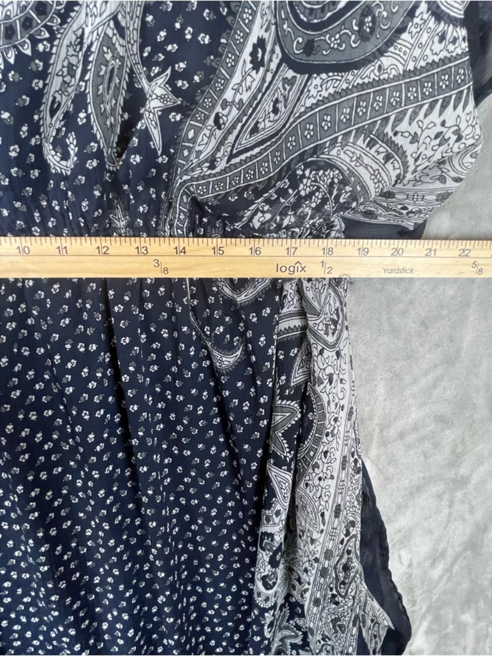 Paisley Boho Kaftan Maxi Dress – Size 2X ✨ - Picture 9 of 10